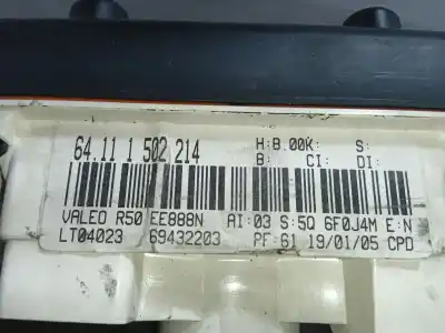 Автозапчасти б/у отопление / кондиционирование воздуха за mini mini (r50,r53) 1.6 s works ссылки oem iam 64111502214  