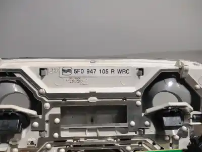 Second-hand car spare part interior light for seat leon (5f1) reference oem iam references 5f0947105r  