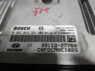 Second-hand car spare part ecu engine control for hyundai i30 premium oem iam references 0281014281  