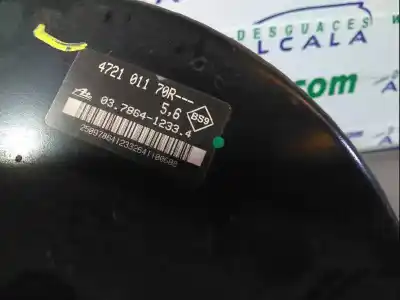 Peça sobressalente para automóvel em segunda mão servo freio por renault clio iii authentique referências oem iam 472101170r  03786412334