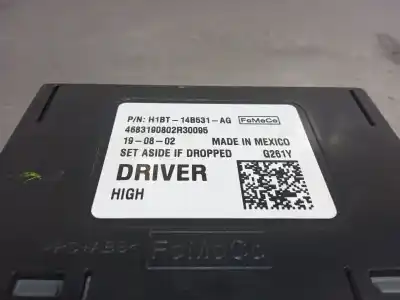 Second-hand car spare part electronic module for ford fiesta (ce1) st oem iam references h1bt14b531ag  