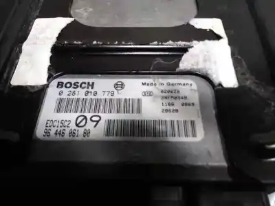 Автозапчастина б/у ебу контролер двигуна для peugeot 307 break / sw (s1) break xs посилання на oem iam 0281010779  