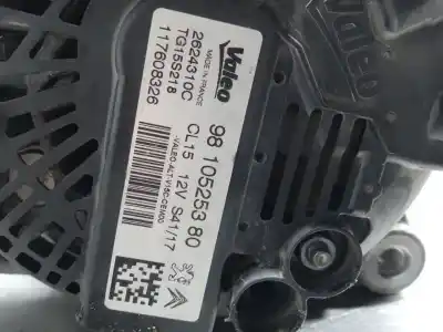 Second-hand car spare part alternator for citroen c3 aircross shine oem iam references 9810525380  