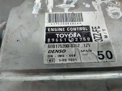 Second-hand car spare part ecu engine control for toyota corolla (e12) 1.6 16v oem iam references 8966102750  