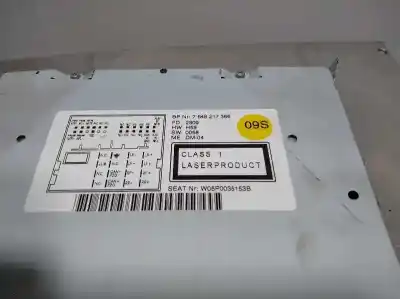 Автозапчастина б/у аудіо система / радіо cd для seat altea (5p1) arena посилання на oem iam 7648217366  