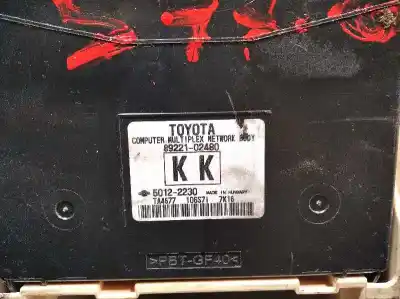 Second-hand car spare part fuse box unit for toyota auris active oem iam references 50122230  8273012x81