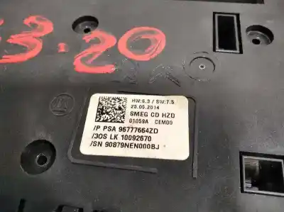 Second-hand car spare part switch for peugeot 308 access oem iam references 96777664zd  