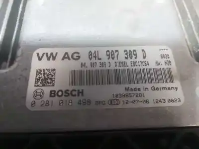 Автозапчасти б/у блок управления двигателем за audi a3 (8v) ambiente ссылки oem iam 0281018498  
