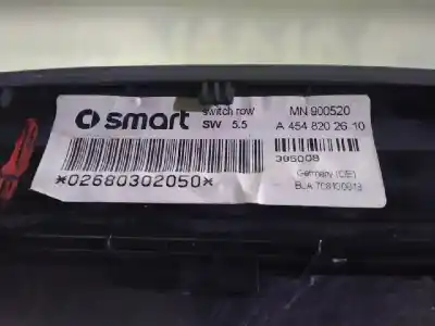 Second-hand car spare part switch for smart forfour (454) 1.5 cdi (454.001) oem iam references a4548202610  