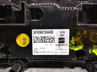 Second-hand car spare part climate control for seat leon (5f1) reference oem iam references 5f0907044d  