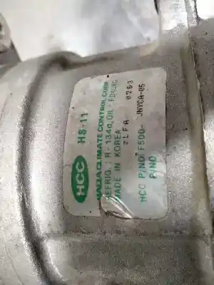 Second-hand car spare part air conditioning compressor for tata indica mat677 oem iam references   