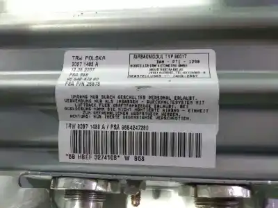 Автозапчасти б/у подушка безопасности передняя правая за citroen c4 picasso exclusive ссылки oem iam 9654247280  80371488a