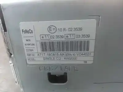 Автозапчасти б/у аудиосистема / радио cd за ford transit connect (tc7) furgón (2006->) ссылки oem iam at1t18c815aa  