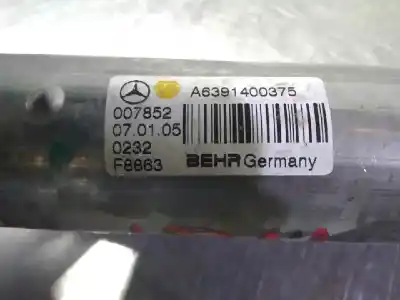 Second-hand car spare part egr cooler for smart forfour (454) 1.5 cdi (454.001) oem iam references a6391409375  007852