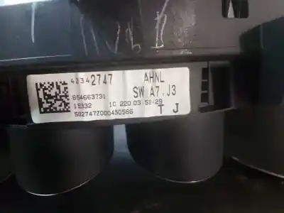 Second-hand car spare part dashboard for opel mokka color edition oem iam references 42342747  