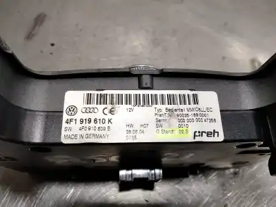 Pezzo di ricambio per auto di seconda mano interruttore per audi a6 berlina (4f2) 3.2 fsi riferimenti oem iam 4f1919610k  