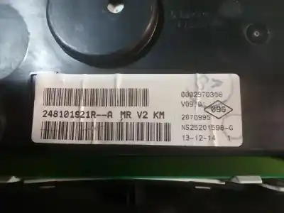 Peça sobressalente para automóvel em segunda mão quadrante por dacia sandero laureate referências oem iam 248101921ra  