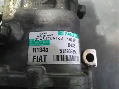 Second-hand car spare part air conditioning compressor for fiat doblo active oem iam references 054311209162  51893889