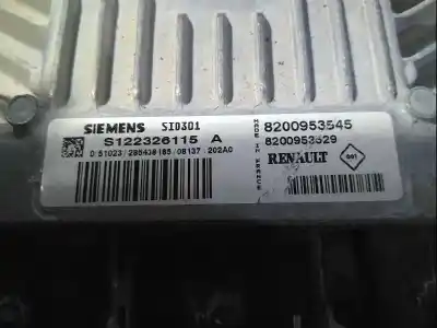 Second-hand car spare part ecu engine control for renault kangoo dynamique oem iam references 8200953545  s122326115