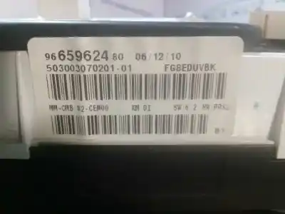 Peça sobressalente para automóvel em segunda mão quadrante por peugeot 508 active referências oem iam 9665962480  