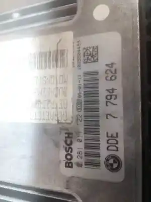 Second-hand car spare part ecu engine control for bmw serie 3 berlina (e46) 320d oem iam references 0281011122  