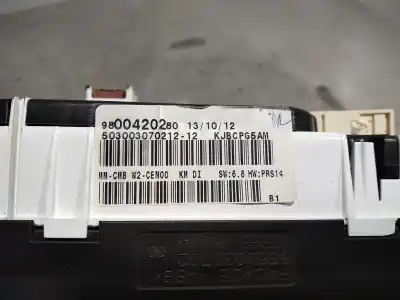 Peça sobressalente para automóvel em segunda mão quadrante por peugeot 508 access referências oem iam 9800420280  