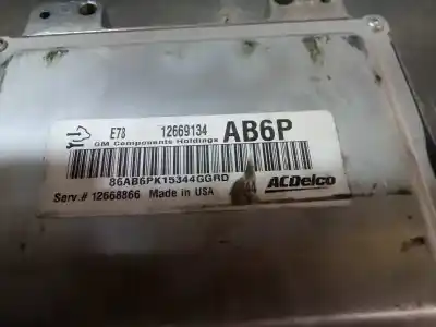 Автозапчасти б/у блок управления двигателем за opel adam rocks ecoflex ссылки oem iam 12669134  