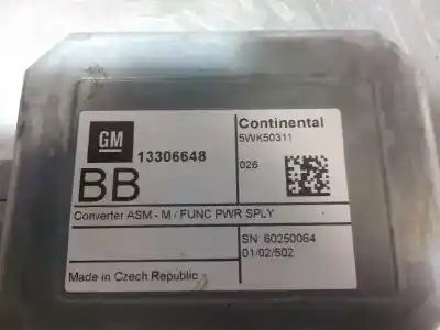 Peça sobressalente para automóvel em segunda mão módulo eletrônico por opel adam rocks ecoflex referências oem iam 13306648  