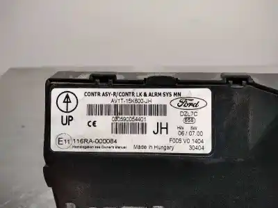 Автозапчасти б/у электронный модуль за ford fiesta (ccn) individual ссылки oem iam av1t15k600jh  