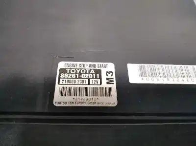 Second-hand car spare part electronic module for toyota auris active oem iam references 8926102011  