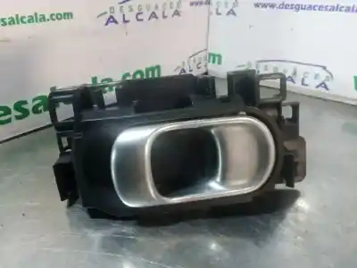 Second-hand car spare part interior left rear handle for citroen c3 feel edition oem iam references 98012886vv