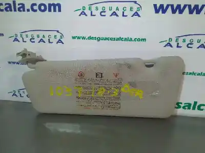 Second-hand car spare part right sunshade for renault fluence dynamique oem iam references 964005130r