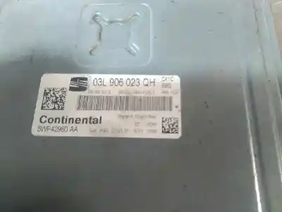 Автозапчастина б/у ебу контролер двигуна для seat toledo (kg3) reference посилання на oem iam 03l906023qh  