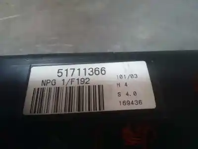 Автозапчасти б/у закрытый распределительный щит за fiat stilo (192) 1.9 jtd cat ссылки oem iam 51711366  
