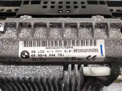 Second-hand car spare part multifunction display for bmw serie 7 (e65/e66) 730d oem iam references 65826946721  