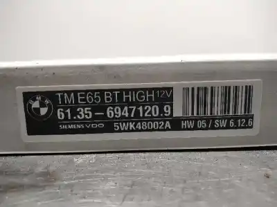 Second-hand car spare part central locking pump for bmw serie 7 (e65/e66) 730d oem iam references 69471209  