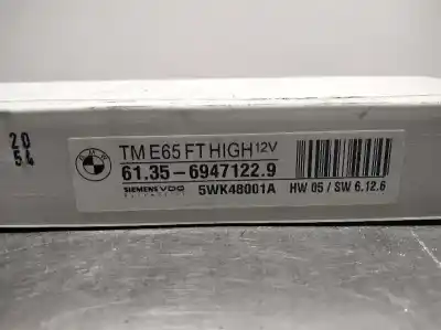 Second-hand car spare part central locking pump for bmw serie 7 (e65/e66) 730d oem iam references 69471229  