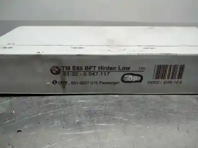 Second-hand car spare part central locking pump for bmw serie 7 (e65/e66) 730d oem iam references 7947117  