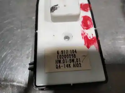 Second-hand car spare part left front power window switch for bmw serie 7 (e65/e66) 730d oem iam references 6917104  