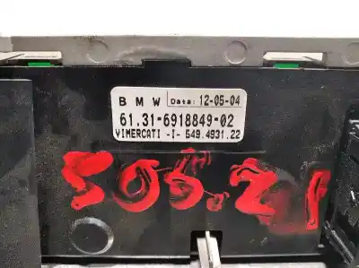 Second-hand car spare part headlights switch for bmw serie 7 (e65/e66) 730d oem iam references 691884902  