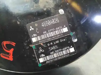 Pezzo di ricambio per auto di seconda mano servo freio per mitsubishi outlander (cw0) challenge 4wd riferimenti oem iam 4680a026  06277760314