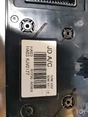 Second-hand car spare part climate control for kia cee´d drive oem iam references 97250a2003  ha03kjv0177