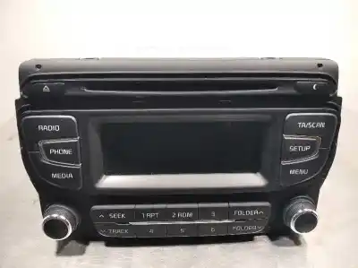 Second-hand car spare part audio system / radio cd for kia cee´d drive oem iam references am110a2ee