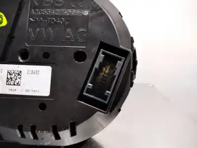 Peça sobressalente para automóvel em segunda mão quadrante por audi a3 sportback (8va) ambiente referências oem iam 8v0920860f  