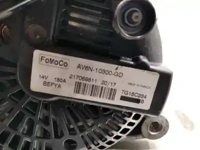 Автозапчастина б/у генератор для ford ecosport titanium посилання на oem iam av6n10300gd  217069811