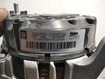 Автозапчастина б/у генератор для opel mokka x color edition start/stop посилання на oem iam 13597226  
