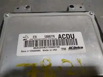 Second-hand car spare part ecu engine control for opel mokka x color edition start/stop oem iam references 12685776  