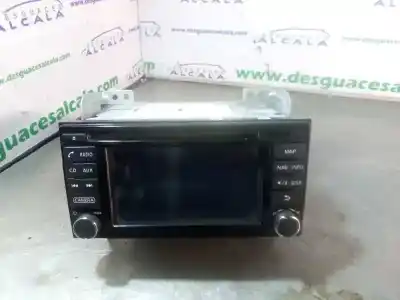 Peça sobressalente para automóvel em segunda mão sistema de áudio / rádio cd por nissan juke (f15) acenta referências oem iam 7513750213