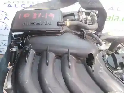 Second-hand car spare part complete engine for nissan juke (f15) acenta oem iam references hr16  gasolina