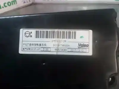 Peça sobressalente para automóvel em segunda mão comando de sofagem (chauffage / ar condicionado) por renault kadjar experience referências oem iam 275102210r  